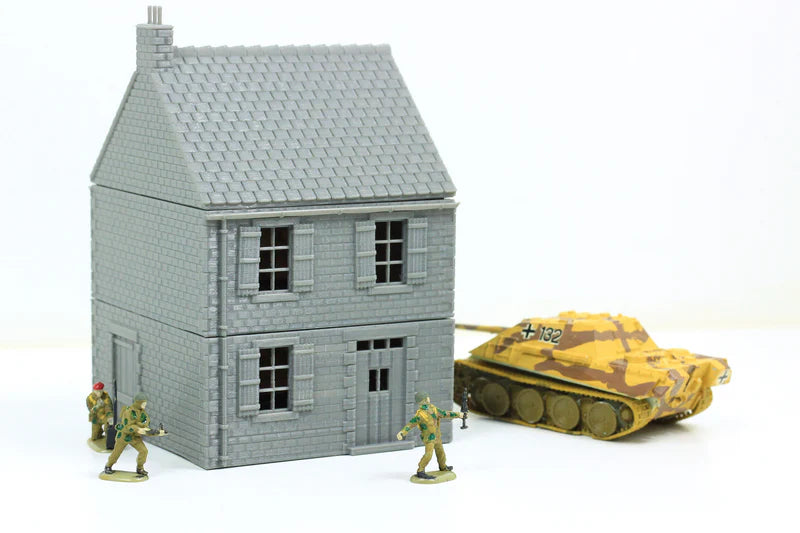 Normandy French House 2 (Volume 1) | 1/32 (54mm)–1/56 (28mm) Diorama Terrain
