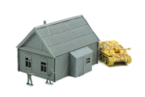 Soviet Village Set | 1/32 (54mm)–1/56 (28mm) Diorama Terrain