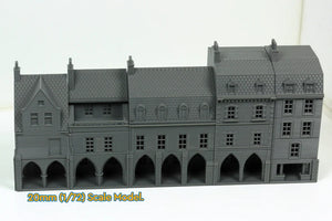 Carentan The Medieval Arcades Row | 1/32 (54mm)–1/56 (28mm) Diorama Terrain