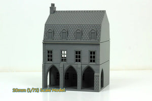 Carentan The Medieval Arcades Row | 1/32 (54mm)–1/56 (28mm) Diorama Terrain