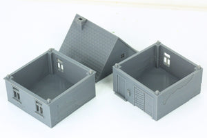 German Village House with Garage | 1/32 (54mm)–1/56 (28mm) Diorama Terrain