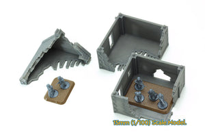 Normandy French House 6 (Volume 2) Destroyed | 1/32 (54mm)–1/56 (28mm) Diorama Terrain