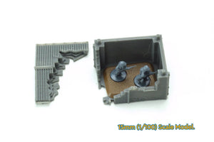 Normandy French Shed 2 (Volume 2) Destroyed | 1/32 (54mm)–1/56 (28mm) Diorama Terrain