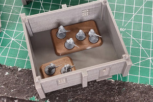 Industrial Modular Factory | 1/32 (54mm)–1/56 (28mm) Diorama Terrain