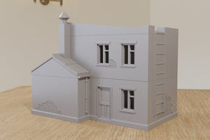 East European Outpost Headquarters | 1/32 (54mm)–1/56 (28mm) Diorama Terrain