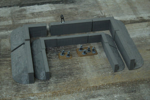 WW2 Airfield Parking Lot | 1/32 (54mm)–1/56 (28mm) Diorama Terrain