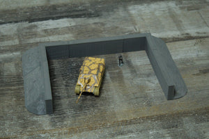 WW2 Airfield Parking Lot | 1/32 (54mm)–1/56 (28mm) Diorama Terrain