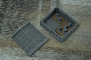 WW2 Airfield Tools Shed | 1/32 (54mm)–1/56 (28mm) Diorama Terrain
