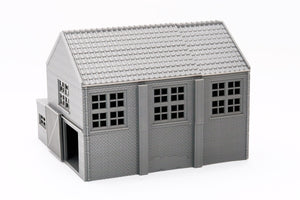Industrial Factory Hall | 1/32 (54mm)–1/56 (28mm) Diorama Terrain