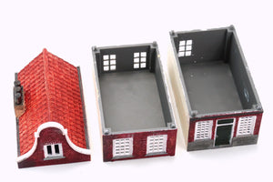 Dutch Canalhouse Delft Klokgevel House 1 | 1/32 (54mm)–1/56 (28mm) Diorama Terrain