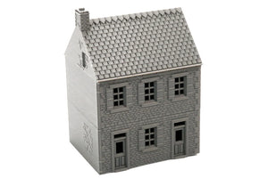 Normandy Row Houses V4 Cottage #2 | 1/32 (54mm)–1/56 (28mm) Diorama Terrain