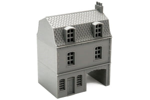 Normandy Row Houses V4 Cottage #3 | 1/32 (54mm)–1/56 (28mm) Diorama Terrain