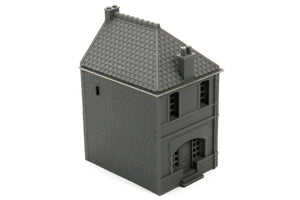Normandy Row Houses V4 | 1/32 (54mm)–1/56 (28mm) Diorama Terrain