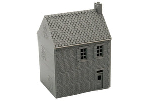 Normandy Row Houses V4 Cottage #2 | 1/32 (54mm)–1/56 (28mm) Diorama Terrain