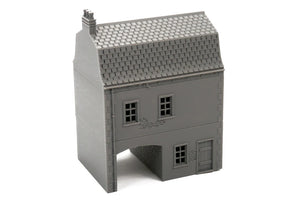 Normandy Row Houses V4 Cottage #3 | 1/32 (54mm)–1/56 (28mm) Diorama Terrain