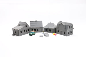 Ukrainian Village Set | 1/32 (54mm)–1/56 (28mm) Diorama Terrain