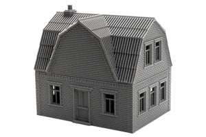 Ukrainian Village Suburban House 2 | 1/32 (54mm)–1/56 (28mm) Diorama Terrain