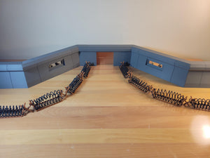 German Atlantic Seawall WWII: 1/32 Army Men Scale