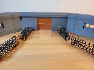 German Atlantic Seawall WWII: 1/32 Army Men Scale