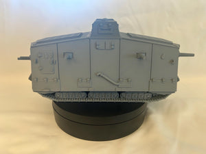 A7V — WWI German Tank | 1/32 (54mm)–1/56 (28mm) Scale Model