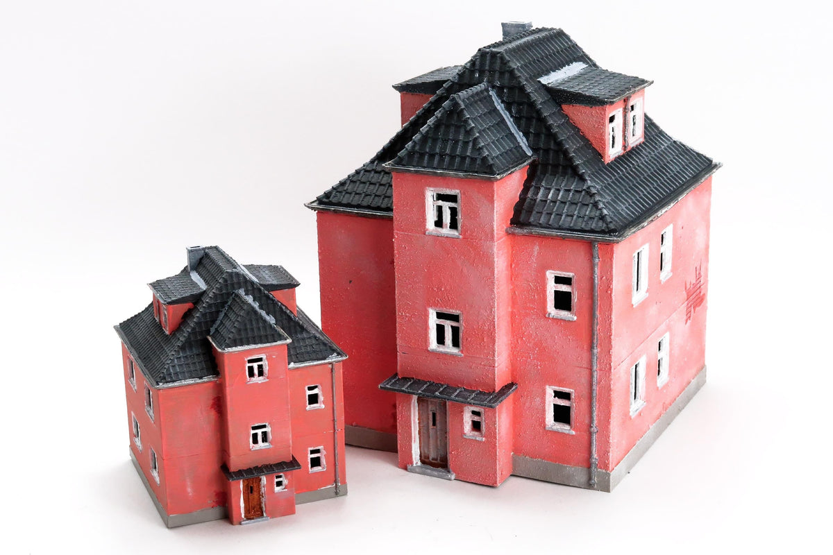 Fulda Gap West German Village House 3 (Vol. 1) | 1/32 (54mm)–1/56 (28mm) Diorama Terrain