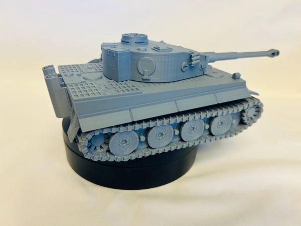 Tiger I — WWII German Tank | 1/32 (54mm)–1/56 (28mm) Scale Model