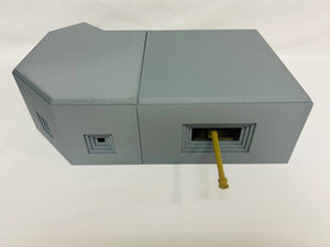 German (x2) WWII PAK 40 Casemate Bunker: 1/32 Army Men Scale