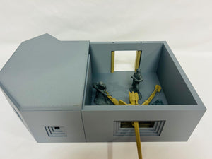 German (x2) WWII PAK 40 Casemate Bunker: 1/32 Army Men Scale
