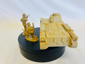 Chi Ha Type 97 — WWII Japanese Tank | 1/32 (54mm)–1/56 (28mm) Scale Model