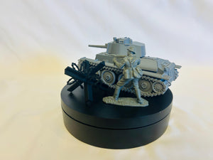 WWII (x2) German Vehicle Bundle #1 (Panzer 38t + Opel Blitz Maultier) | 1/32 (54mm)–1/56 (28mm) Scale Models