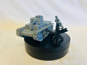 WWII (x2) German Vehicle Bundle #1 (Panzer 38t + Opel Blitz Maultier) | 1/32 (54mm)–1/56 (28mm) Scale Models