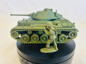 M24 Chaffee — WWII American Tank | 1/32 (54mm)–1/56 (28mm) Scale Model