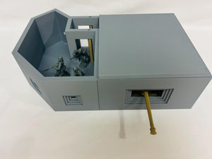 German (x2) WWII PAK 40 Casemate Bunker: 1/32 Army Men Scale