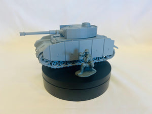WWII (x2) German Vehicle Bundle #2 (Panzer III + IV mitt Schurzen) | 1/32 (54mm)–1/56 (28mm) Scale Models