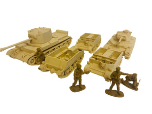 WWII (x5) British Vehicle Pack #2 | 1/32 (54mm)–1/56 (28mm) Scale Models