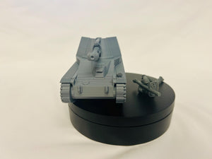 WWII (x2) German Vehicle Bundle #4 (Panzer Luchs + Wespe) | 1/32 (54mm)–1/56 (28mm) Scale Models