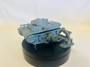 WWII (x2) German Vehicle Bundle #4 (Panzer Luchs + Wespe) | 1/32 (54mm)–1/56 (28mm) Scale Models