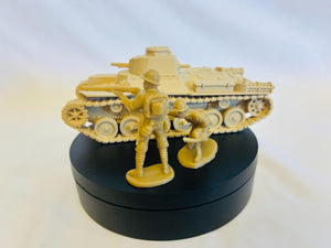 Chi Ha Type 97 — WWII Japanese Tank | 1/32 (54mm)–1/56 (28mm) Scale Model