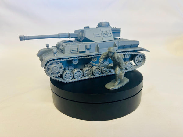 Panzer IV — WWII German Tank | 1/32 (54mm)–1/56 (28mm) Scale Model