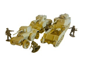 WWII (x4) British Vehicle Pack #5 | 1/32 (54mm)–1/56 (28mm) Scale Models