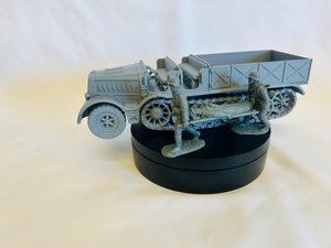 Famo SdKfz 9 — WWII German Halftrack | 1/32 (54mm)–1/56 (28mm) Scale Model