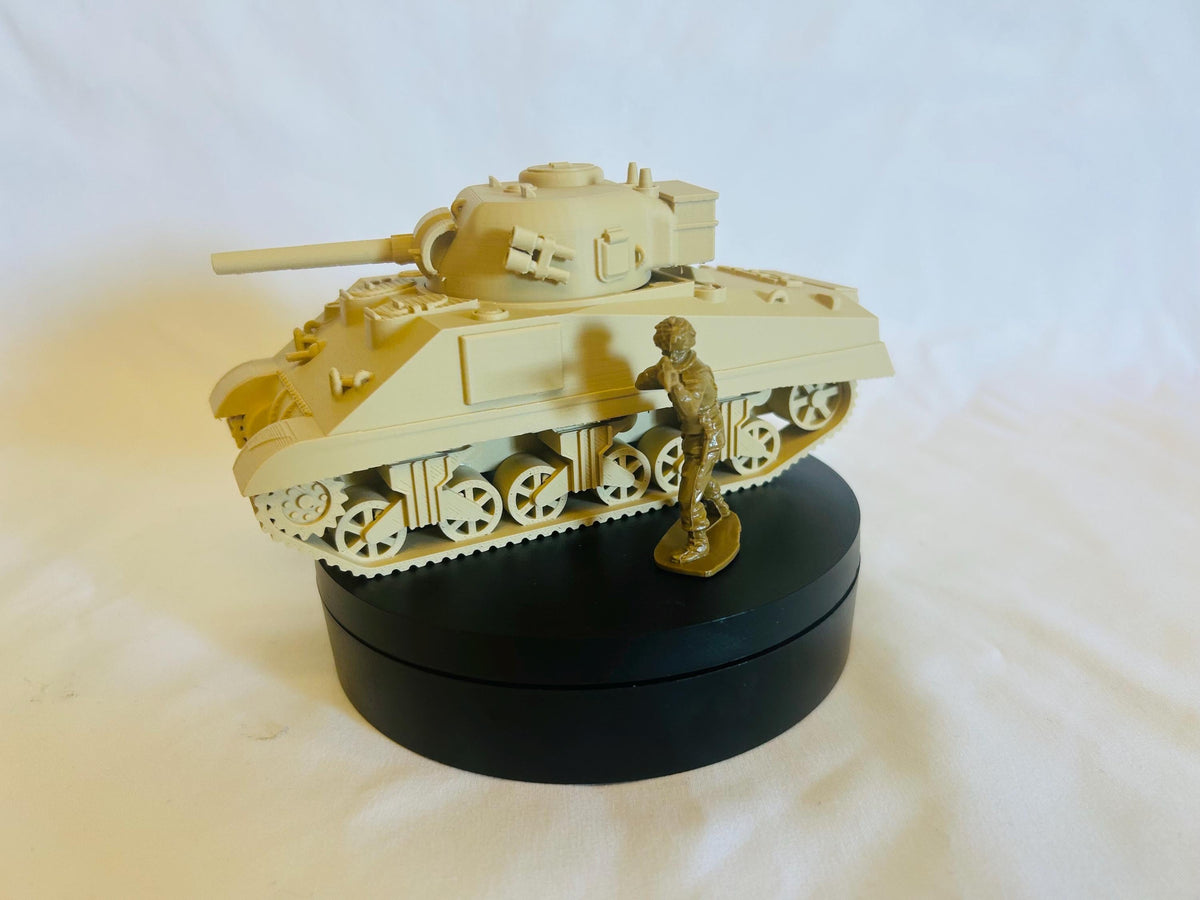 Sherman V — WWII British Tank | 1/32 (54mm)–1/56 (28mm) Scale Model