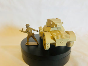 Daimler Mk1 — WWII British Armored Car | 1/32 (54mm)–1/56 (28mm) Scale Model