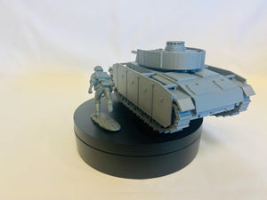 Panzer III mitt Schurzen — WWII German Tank | 1/32 (54mm)–1/56 (28mm) Scale Model