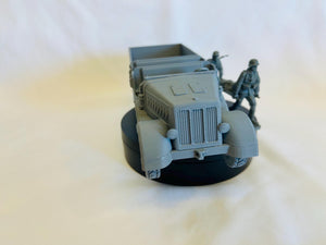 WWII (x2) German Vehicle Bundle #3 (Jagdtiger + Famo) | 1/32 (54mm)–1/56 (28mm) Scale Models