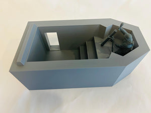 Tobruk WWII German Bunker: 1/32 Army Men Scale Model
