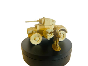 WWII (x4) British Vehicle Pack #5 | 1/32 (54mm)–1/56 (28mm) Scale Models