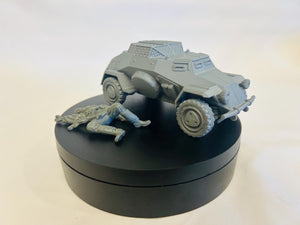 WWII (x4) German Vehicle Pack #4 | 1/32 (54mm)–1/56 (28mm) Scale Models
