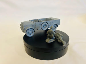 WWII (x4) German Vehicle Pack #4 | 1/32 (54mm)–1/56 (28mm) Scale Models