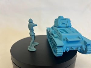 Hotchkiss H35 — WWII French Tank | 1/32 (54mm)–1/56 (28mm) Scale Model